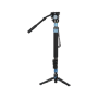 SIRUI P-424FS Carbon Fibre Monopod with Stand and video head VH-10