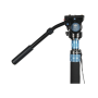 SIRUI P-424FS Carbon Fibre Monopod with Stand and video head VH-10