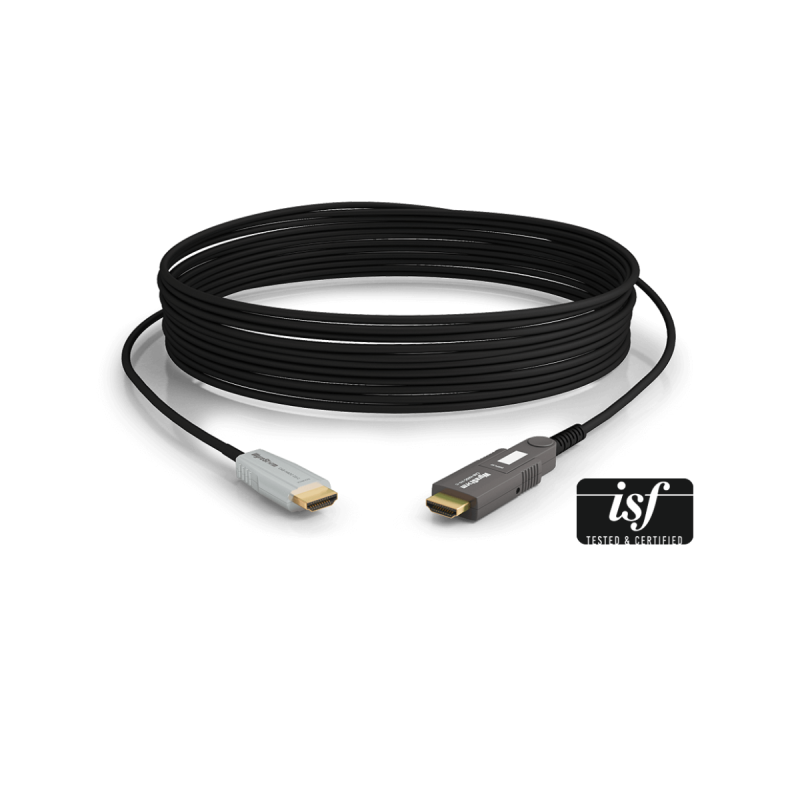 Wyrestorm Câble HDMI 2.0 sur fibre, 4K HDR 4:4:4/60Hz 24Gps 50m