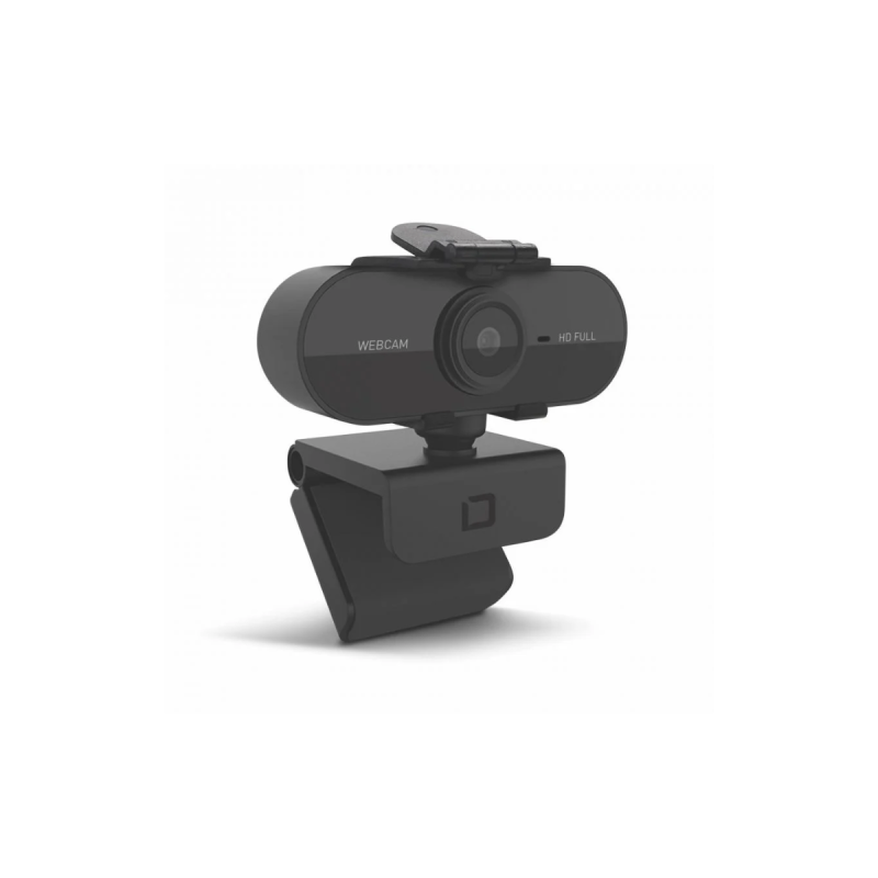 DICOTA Webcam USB PRO FHD Autofocus, Micro Plug&Play Couleur Noir