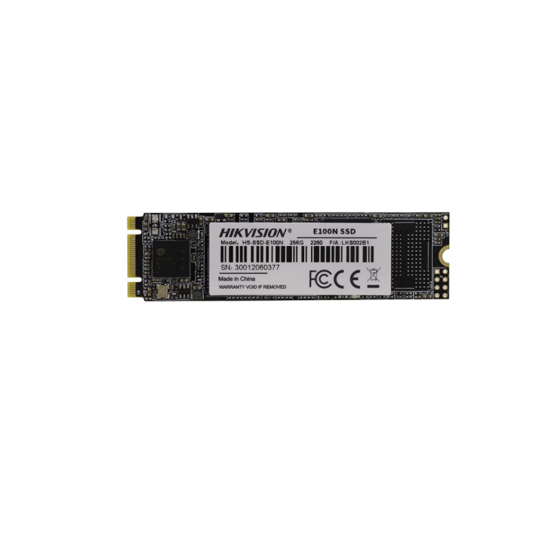 HIKVISION SSD Interne M.2 256Go E100NI  SATA 6.0Gbps SATA-III 3D TLC