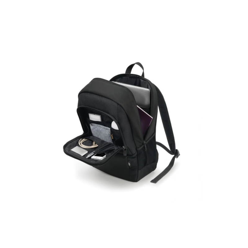 DICOTA Sac a dos BACKPACK BASE Ecologique Noir Pour pc 13-14.1 20L