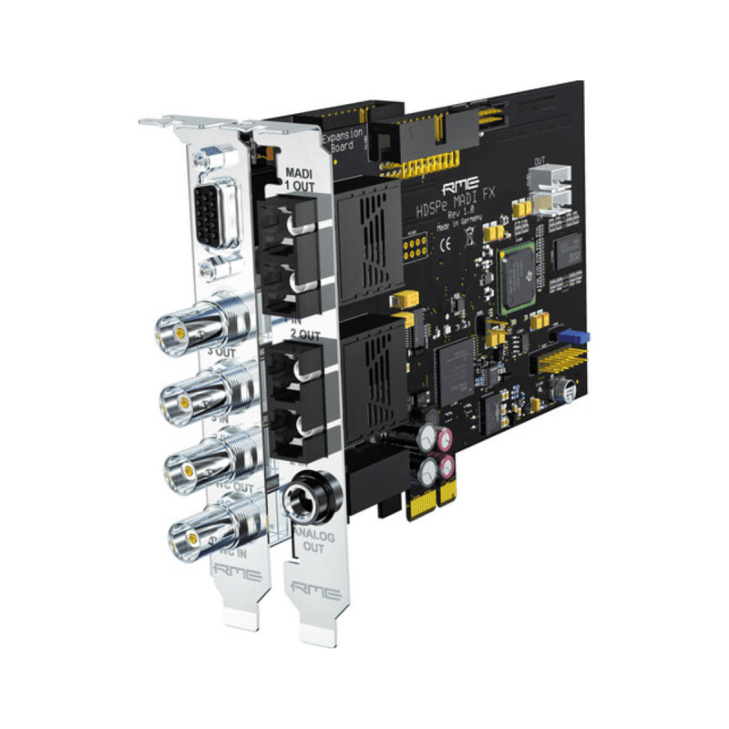 RME Carte audio PCI Express 390 canaux analog., MADI, DSP