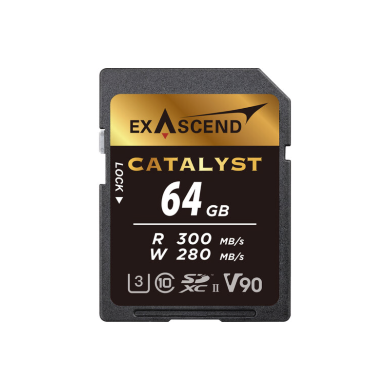 Exascend SD UHS-II (V90) Catalyst 64Go