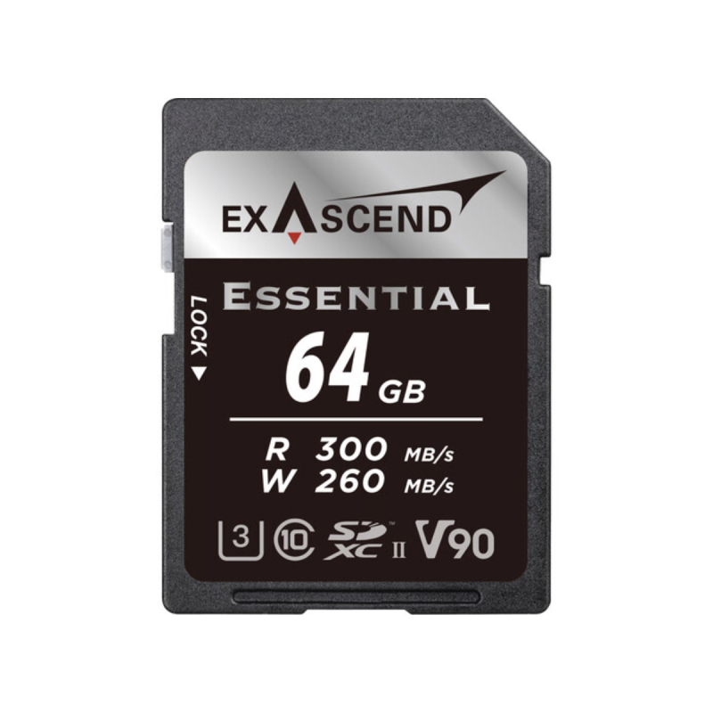 Exascend SD UHS-II (V90) Essential 64Go