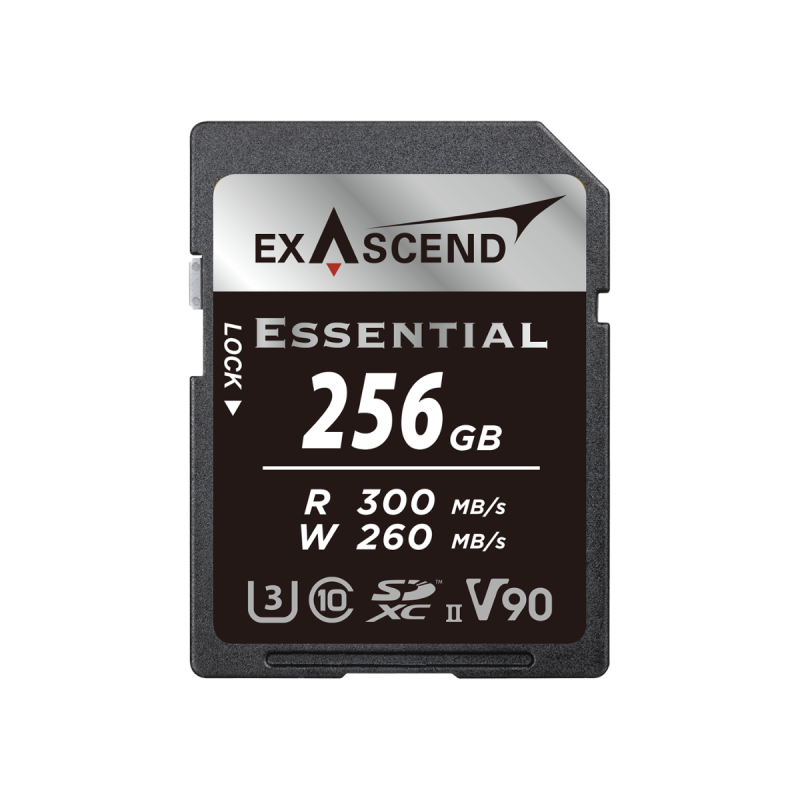 Exascend SD UHS-II (V90) Essential 256Go