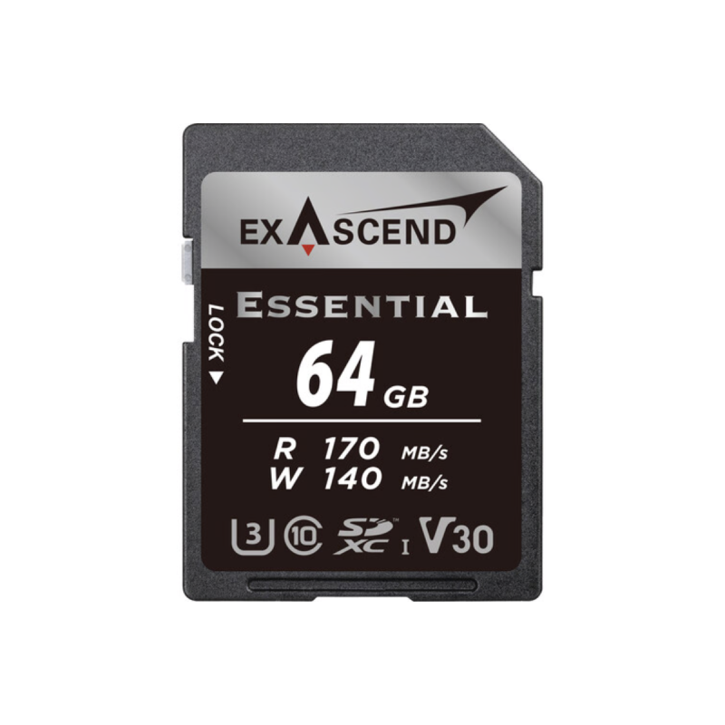 Exascend SD UHS-I (V30) Essential 64Go
