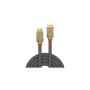 Lindy Câble DisplayPort 1.4, Gold Line, 0.5m