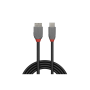 Lindy Câble USB 3.2 Type C vers MicroB Cable 5Gbit/s Anthra Line 0.5m