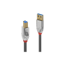 Lindy Câble USB 3.2 Type A vers B, 5Gbit/s, Cromo Line, 1m