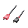 Lindy Câble USB 2.0 Micro-B vers Micro-B OTG, 2m