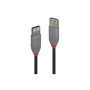 Lindy Rallonge USB 2.0 type A, Anthra Line, 0.2m