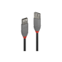 Lindy Rallonge USB 2.0 type A, Anthra Line, 0.5m