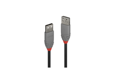 Rallonge USB 3.2 type A, 5Gbit/s, Anthra Line, 2m