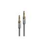 Lindy Câble Audio Jack 3.5mm, Cromo Line, 2m