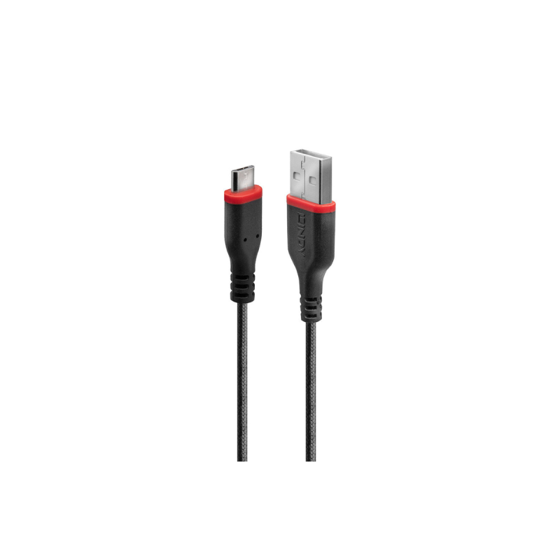 Lindy Câble de charge haute résistance USB Type A /Micro-B, 3A, 3m