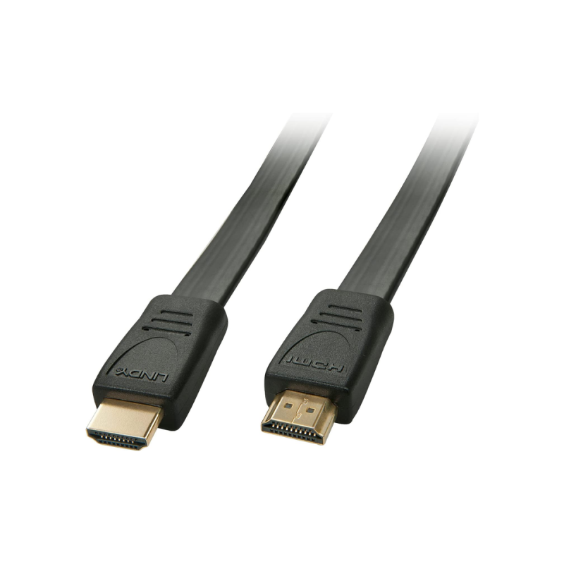 Lindy Câble HDMI High Speed plat, 0.5m