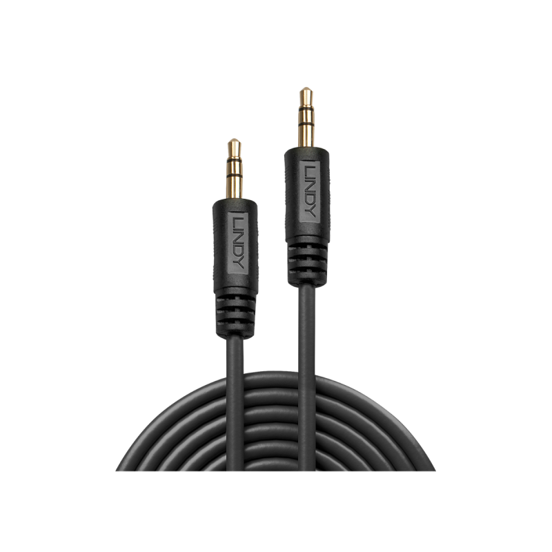 Lindy Câble audio Premium 2 x jack mâle 3,5mm, 2m