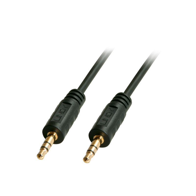 Lindy Câble audio Premium 2 x jack mâle 3,5mm, 3m
