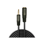 Lindy Câble audio Premium jack stéréo 3,5mm mâle/femelle, 5m
