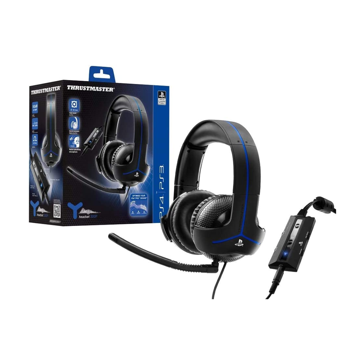 Thrustmaster Casque Gaming Y-300P PS4 et PS3 Licence Sony