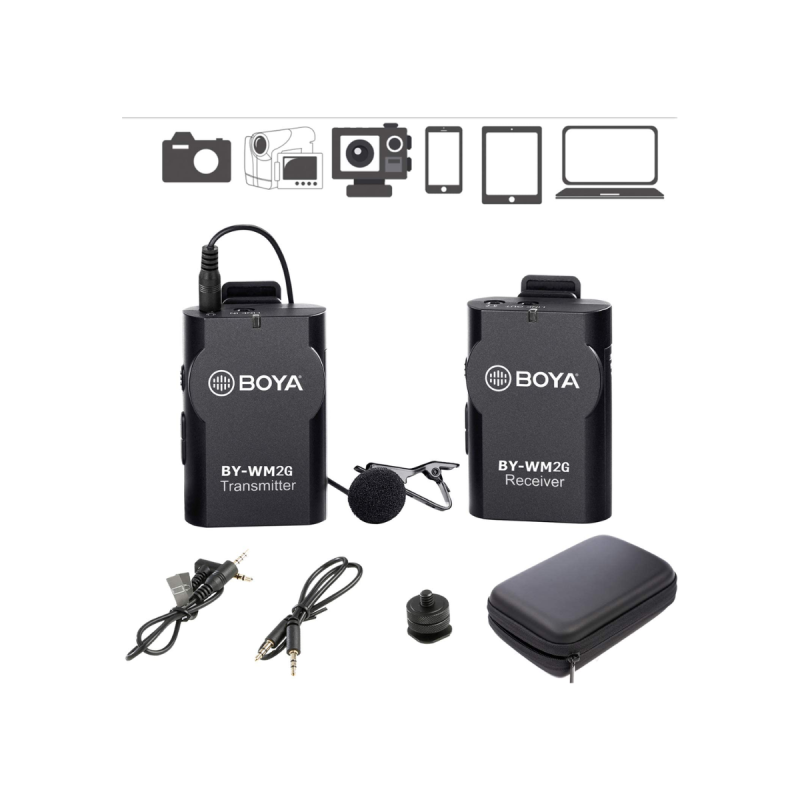Boya Wireless microphone kit
