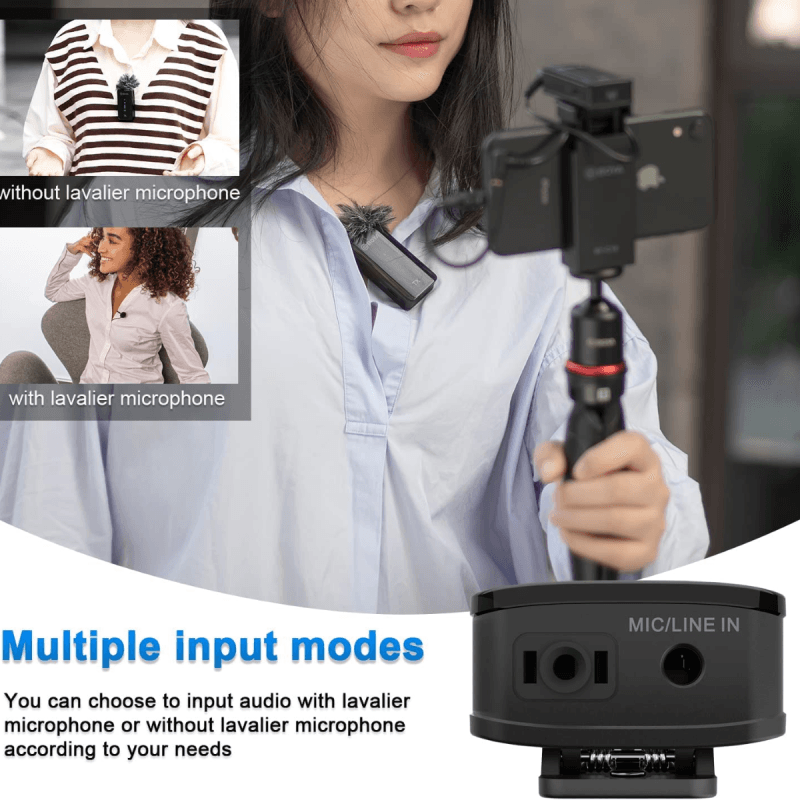 Boya 2.4GHz Ultra-compact Wireless Microphone System