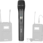Boya UHF Wireless mic with one receiver and one handheld micro