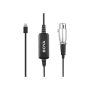 Boya XLR to Lightning&Type-C adapter cable