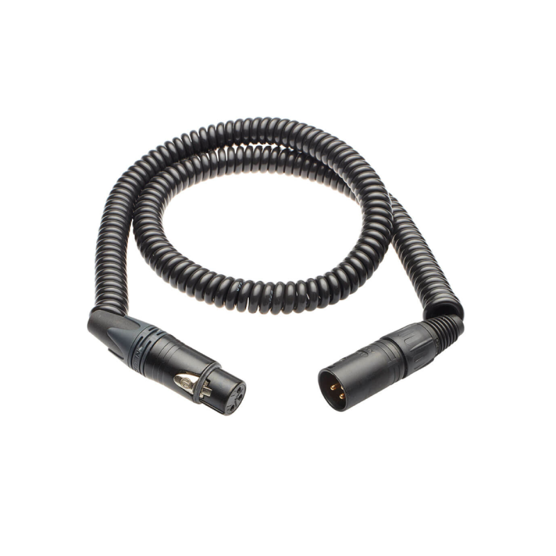K-Tek XLR Jumper Cable | 20’ stretched | Neutrik M / Neutrik F
