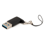Tesca Adaptateur USB 3.0-A Femelle / USB-C Male , 5 Gbps