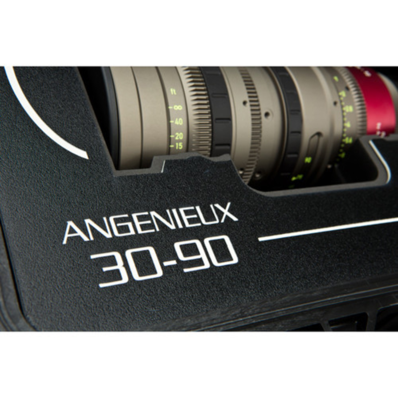 Jason Cases Valise pour Angenieux Optimo DP Lens with Red overlay