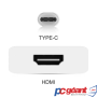Tesca Convertisseur & Chargeur USB 3.1 Type C Vers HDMI 4K 0,2M