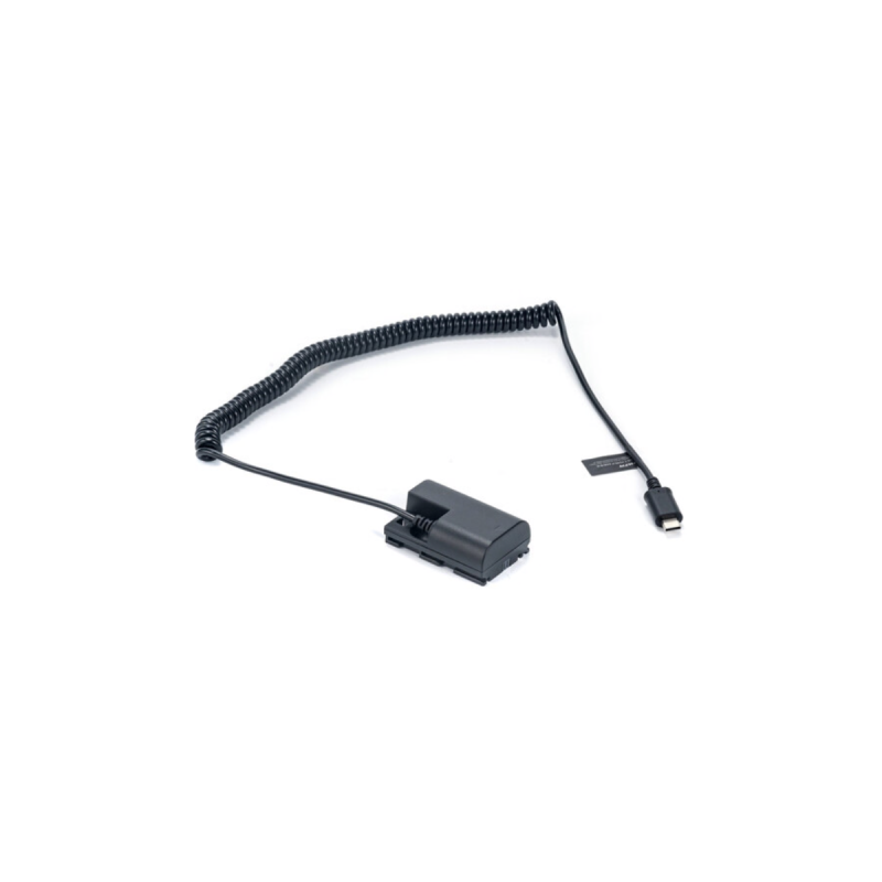 Tilta Batterie factice DMW-BLF19 vers câble d'alimentation USB-C PD
