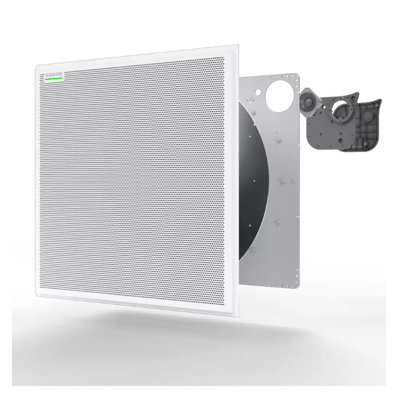 Shure Micro de plafond - Micro de plafond avec haut-parleur intégré