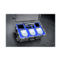 Jason Cases Valise pour Sony SRG-360SHE Robos (BLUE overlay)