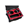 Jason Cases Valise pour Sony BRC-Z330 Robos (RED overlay)