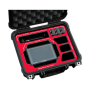 Jason Cases Valise pour TVlogic 5.6" with Red overlay