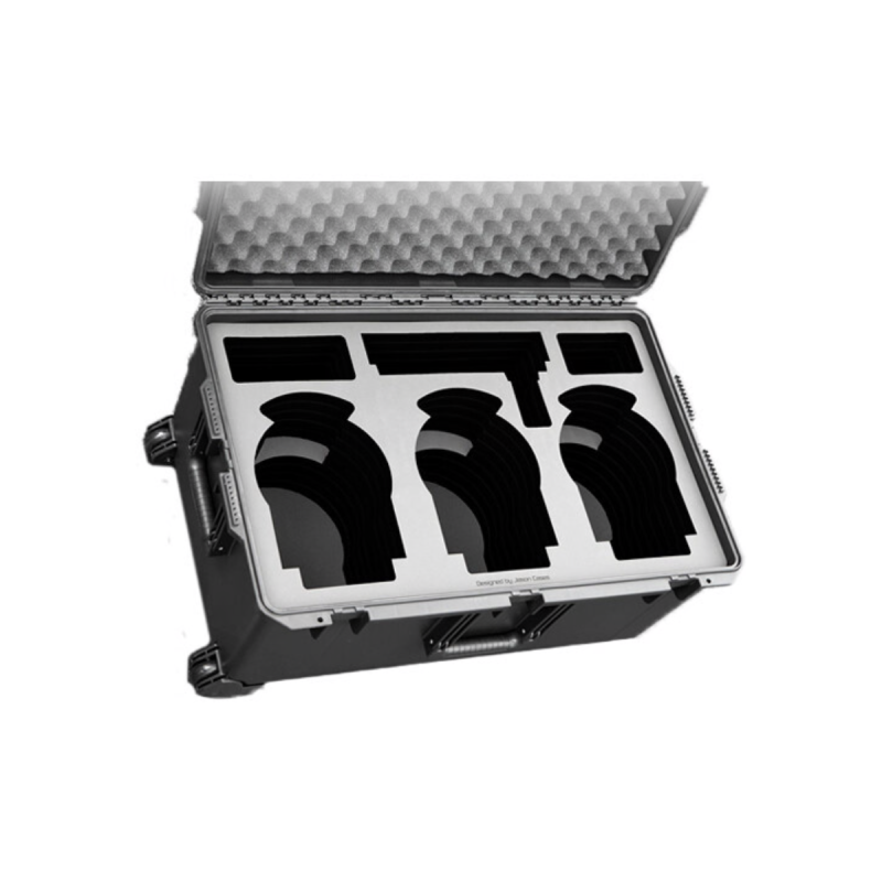 Jason Cases Valise pour 3 caméras Sony BRC-X1000 & 1 pupitre RM-IP500