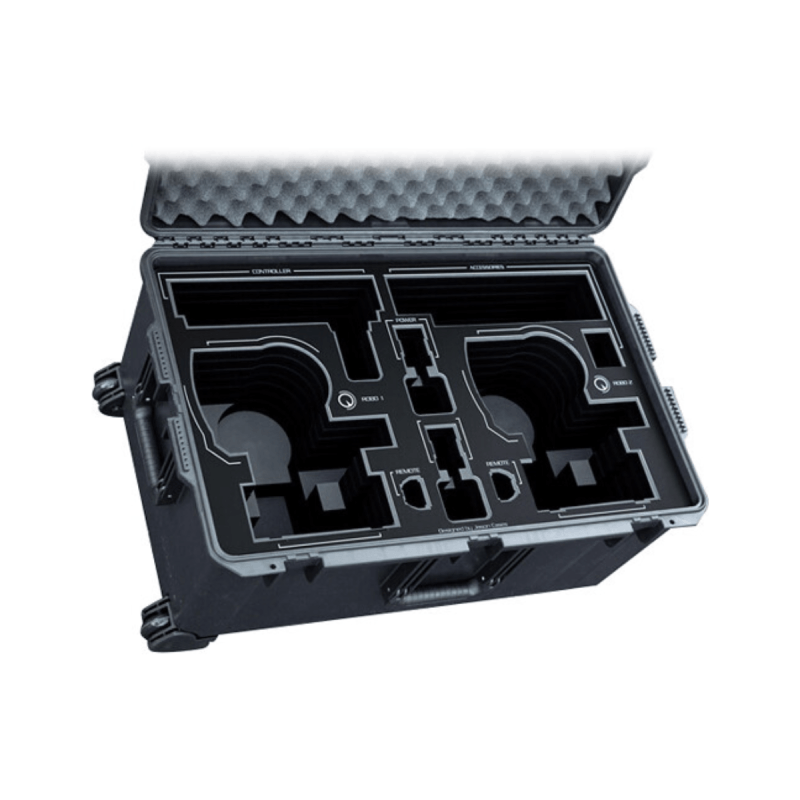 Jason Cases Valise pour 2 PTZ Sony FR7 et un pupitre IP500