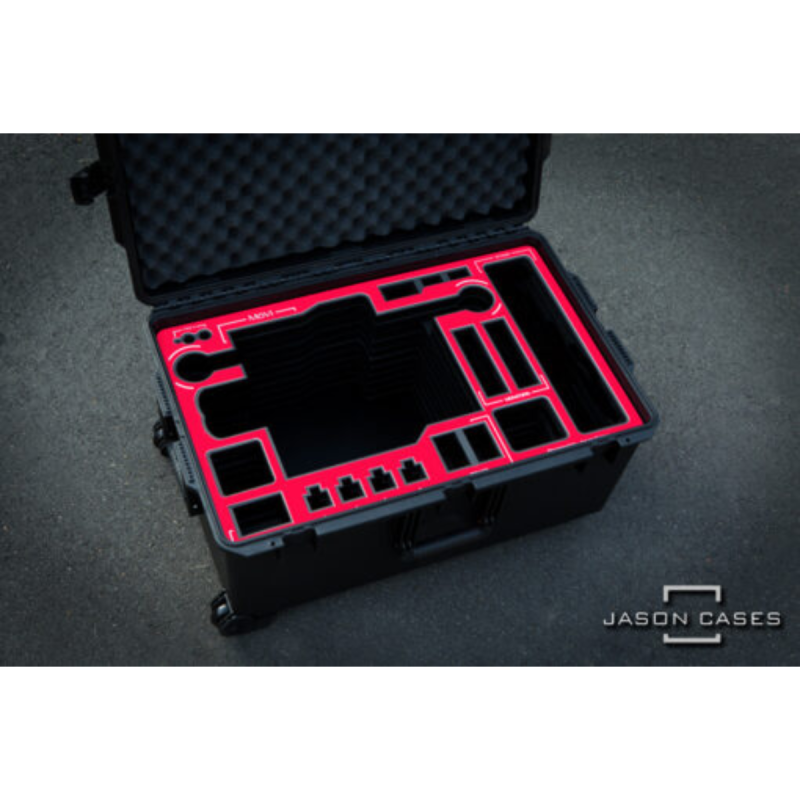 Jason Cases Valise pour Movi M15 with Toad-in-the-Hole (Red Overlay)