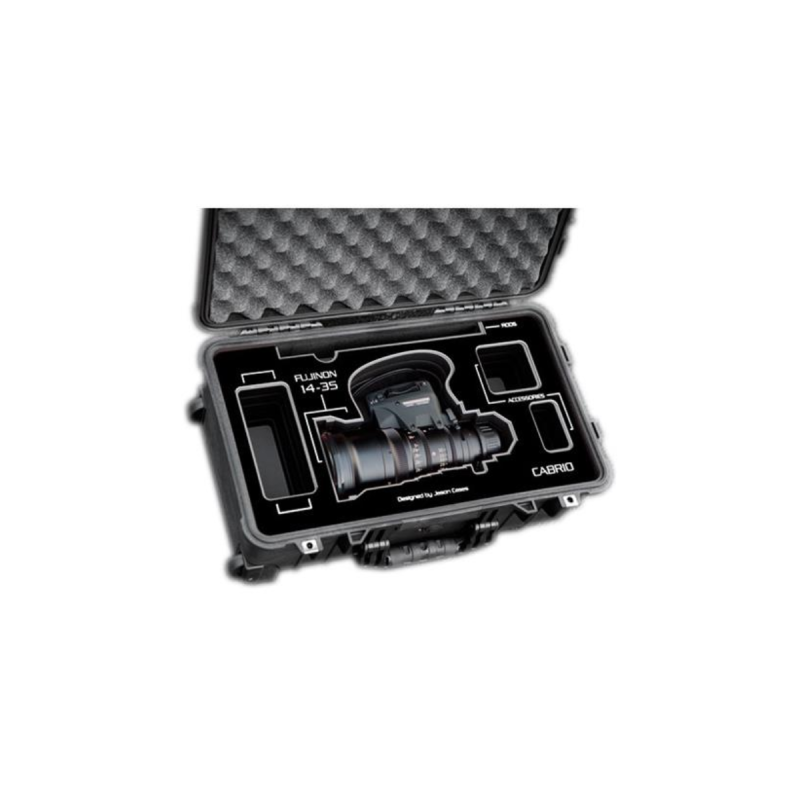 Jason Cases Valise pour Fujinon 19-90 T2.9 Cabrio with Black overlay