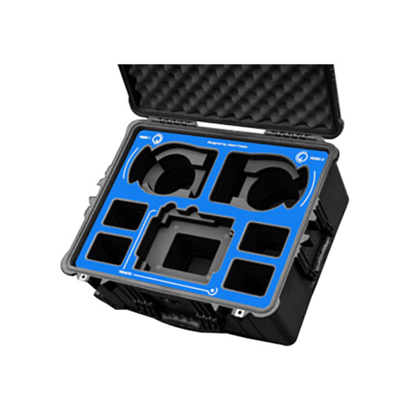 Jason Cases Valise pour Panasonic HN40 Robos (BLUE overlay)