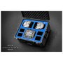 Jason Cases Valise pour Panasonic HN40 Robos (BLUE overlay)