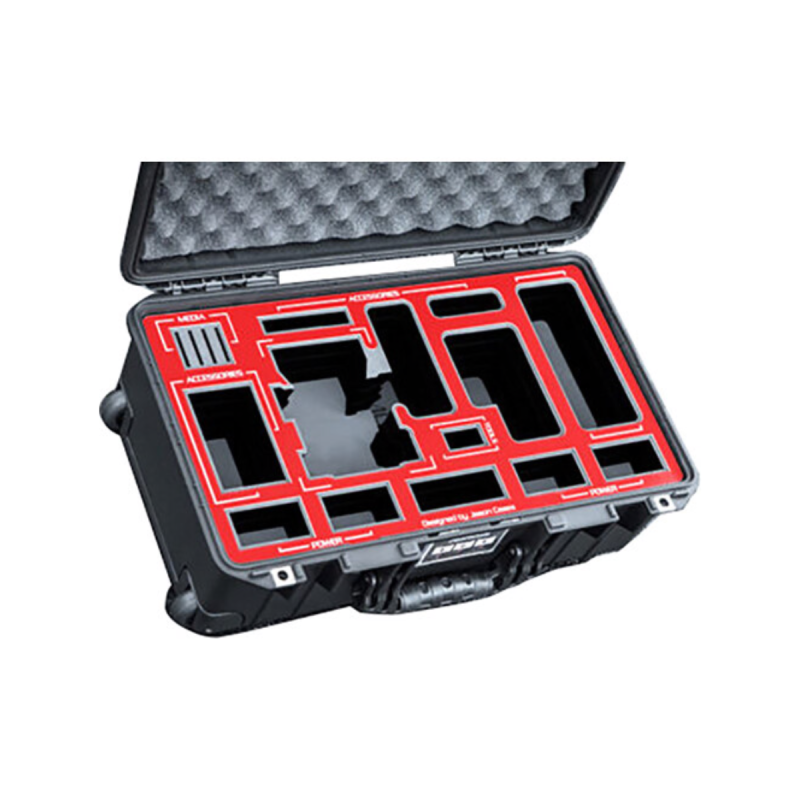 Jason Cases Valise pour Red Komodo + Tilta Cage and Outrigger Handle