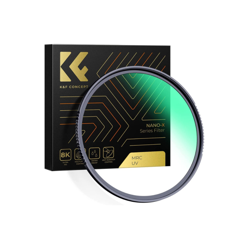 K&F Filtre Filtre Nano X MCUV, fin, étanche, anti-rayures 43mm