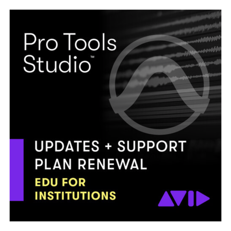 Avid Pro Tools STUDIO Perpetual Renew 1 an ESD EDUC (Etudiants/Profs)