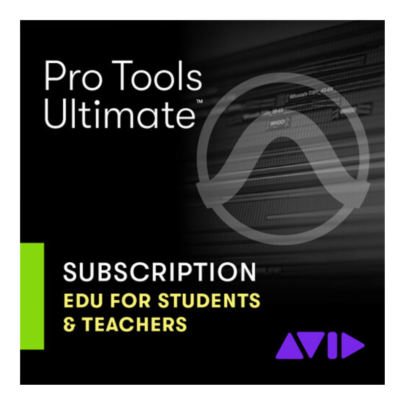 Avid Pro Tools ULTIMATE 1 an ESD EDUC (Etudiants/Profs)