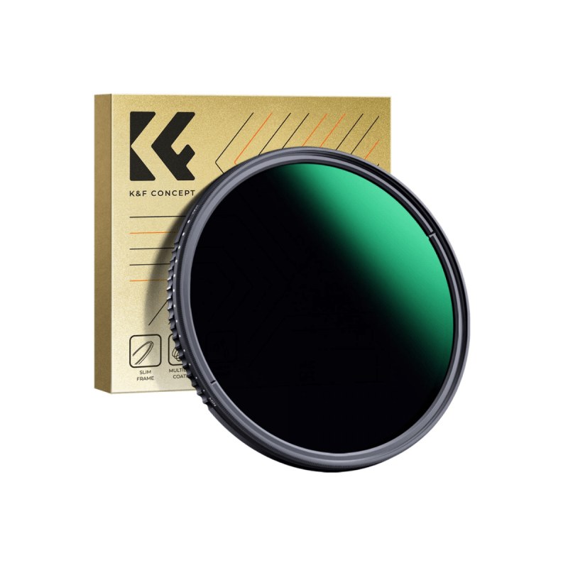 K&F Filtre Nano D series VND ND3-1000 multicouches 58mm