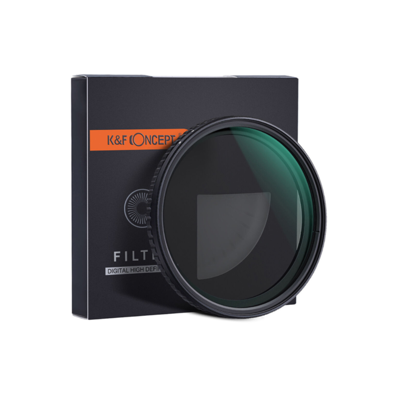 K&F Filtre Nano X CPL+Variable ND2~ND32 Etanche 49mm